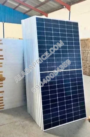 Jinko Solar Panel 650Watts Bifacial Price in Nigeria Alaba Price