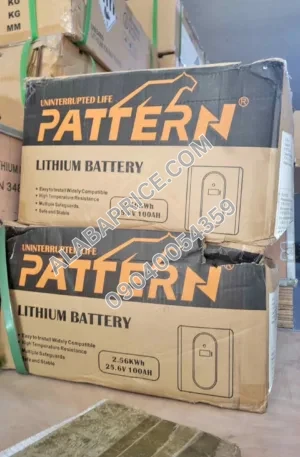 2.5kWh 24V Pattern Lithium Ion Battery Price in Nigeria Alaba Price