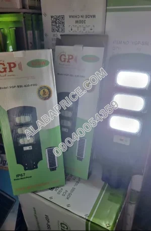 GP All in One Solar Street Light 300W Price in Nigeria Alaba Price