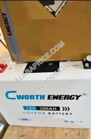 200Ah Cworth Lithium Battery 12 Vols Price in Nigeria Alaba Price