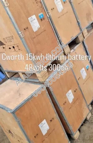 15kWh Cworth 48V Lithium Battery Price in Nigeria Alaba Price