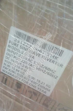 Pure Sine Solar Inverters 2.5kVA Price in Nigeria Alaba Price