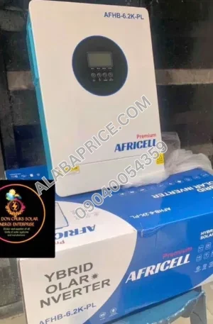 AfriCell Solar Inverter 6.2kVA Hybrid Price in Nigeria Alaba Price