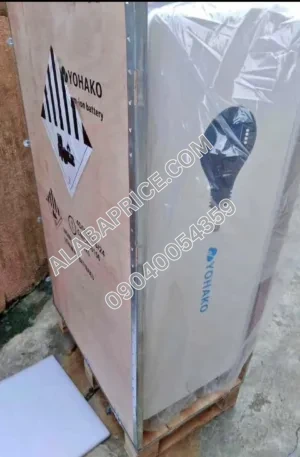 Yohako Lithium Iron Battery 10kWh Price in Nigeria Alaba Price