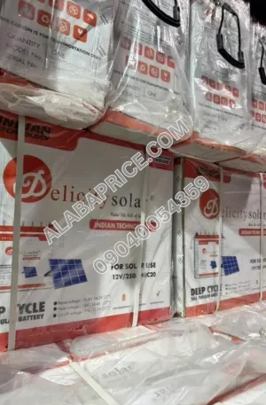 Delicity Tall Tubular Battery Price in Nigeria Alaba Price