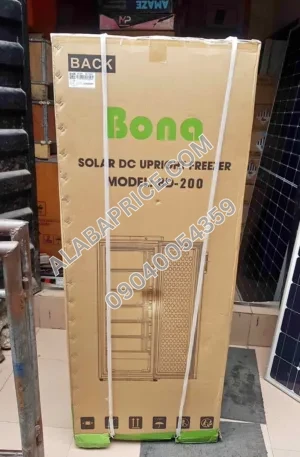 Bona Solar Upright Freezer 200 Litres 7 Steps Price in Nigeria Alaba Price