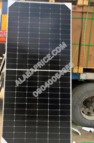 Jinko Solar Panel Bifacial 650Watts Price in Nigeria Alaba Price