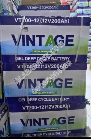Vintage Gel Batteries Price in Nigeria Alaba Price