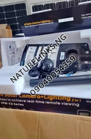 Ai solar camera+lighting 2 in 1 Price in Nigeria Alaba Price