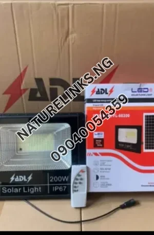 ADL solar floodlight Price in Nigeria Alaba Price