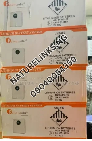 Felicity lithium battery 2.5kwh Price in Nigeria Alaba Price