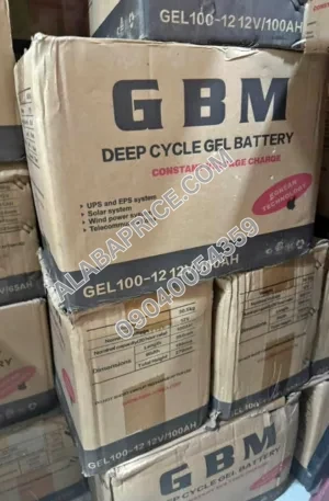 GBM Gel Batteries Price in Nigeria Alaba Price