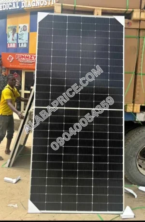 QCell 600w bifacal panel 156cells Price in Nigeria Alaba Price 2