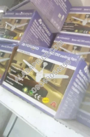 Yohako Solar Fan Price in Nigeria 2 Yohako Solar Fan Price in Nigeria Alaba Price 2