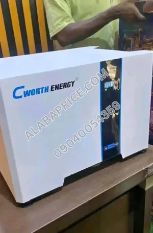 8kwh cworth lithium battery 24vols Price in Nigeria Alaba Price