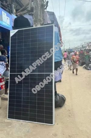 Jinko 650watts Bifacial Solar Panel Price in Nigeria Alaba Price