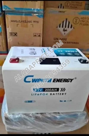 Cworth Lithium Ion Battery 200A Price in Nigeria Alaba Price