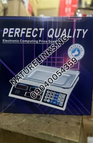 40kg Electronic Price Computing Scale – Digital Table Top Weighing Scale with LCD Display Price in Nigeria Alaba Price