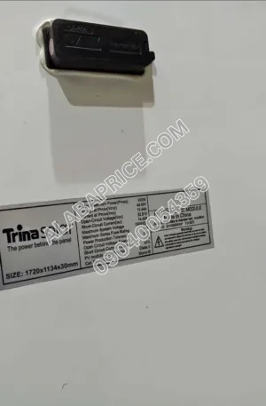 TrinaSolar 600w Panel Price in Nigeria Alaba Price