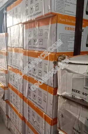 Solar Pure Sine Charge Controller 120Ah Price in Nigeria Alaba Price