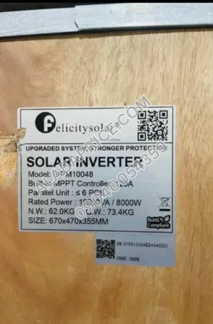 Felicity Hybrid Solar Inverter Price in Nigeria Alaba Price