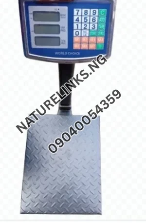300KG DIGITAL WEIGHING SCALE Price in Nigeria Alaba Price