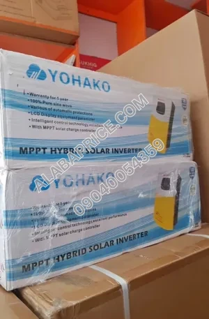 Yohako Solar Inverter 3.5KVA Hybrid Price in Nigeria Alaba Price