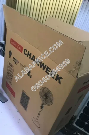 Charweek Solar Fan Price in Nigeria Alaba Price