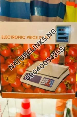 Electronic Price Computing Scale with Digital Display – 50kg Capacity Price in Nigeria Alaba Price