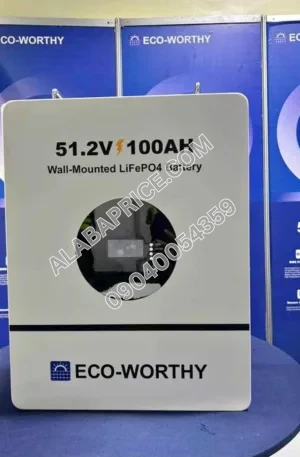 Eco Worthy 5kWh 48Volts Price in Nigeria Alaba Price