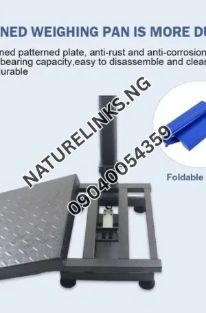 INDUSTRIAL DIGITAL WEIGHING SCALE 300KG DOUBLE FACE DISPLAY Price in Nigeria Alaba Price