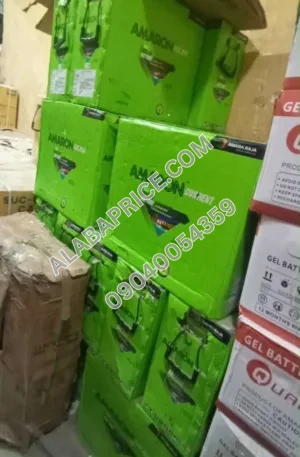 Solar Amaron Tubular Battery 220Ah Price in Nigeria Alaba Price
