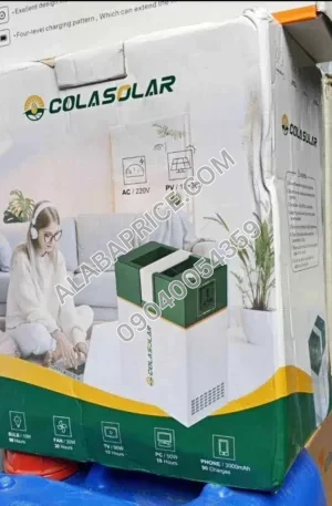 Solar Cola Generator 1000Watts and 1kWh Price in Nigeria Alaba Price