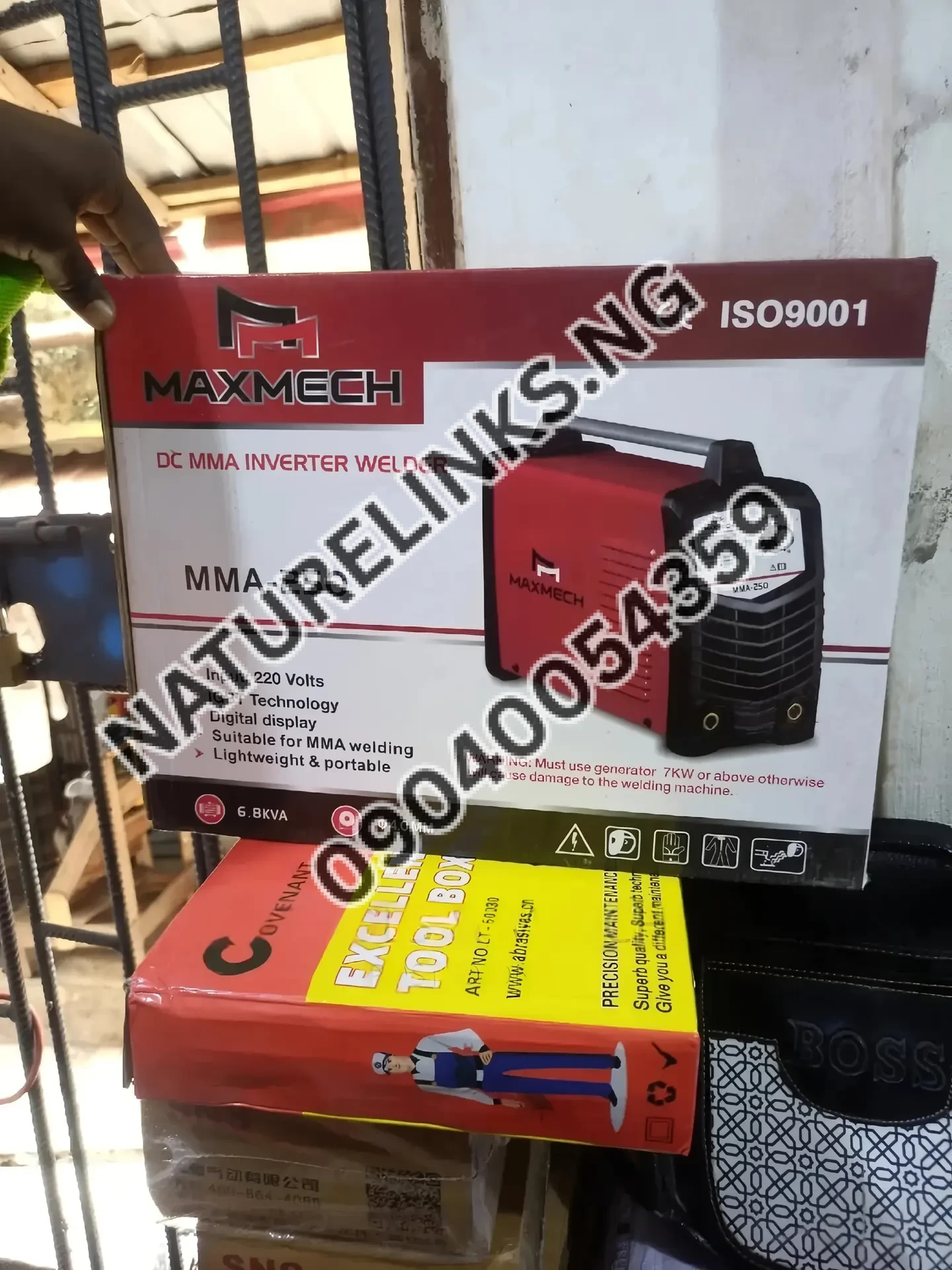 Maxmech Inverter Welding Machine MMA -250 Price in Nigeria Maxmech Inverter Welding Machine MMA -250 Price in Nigeria Alaba Price