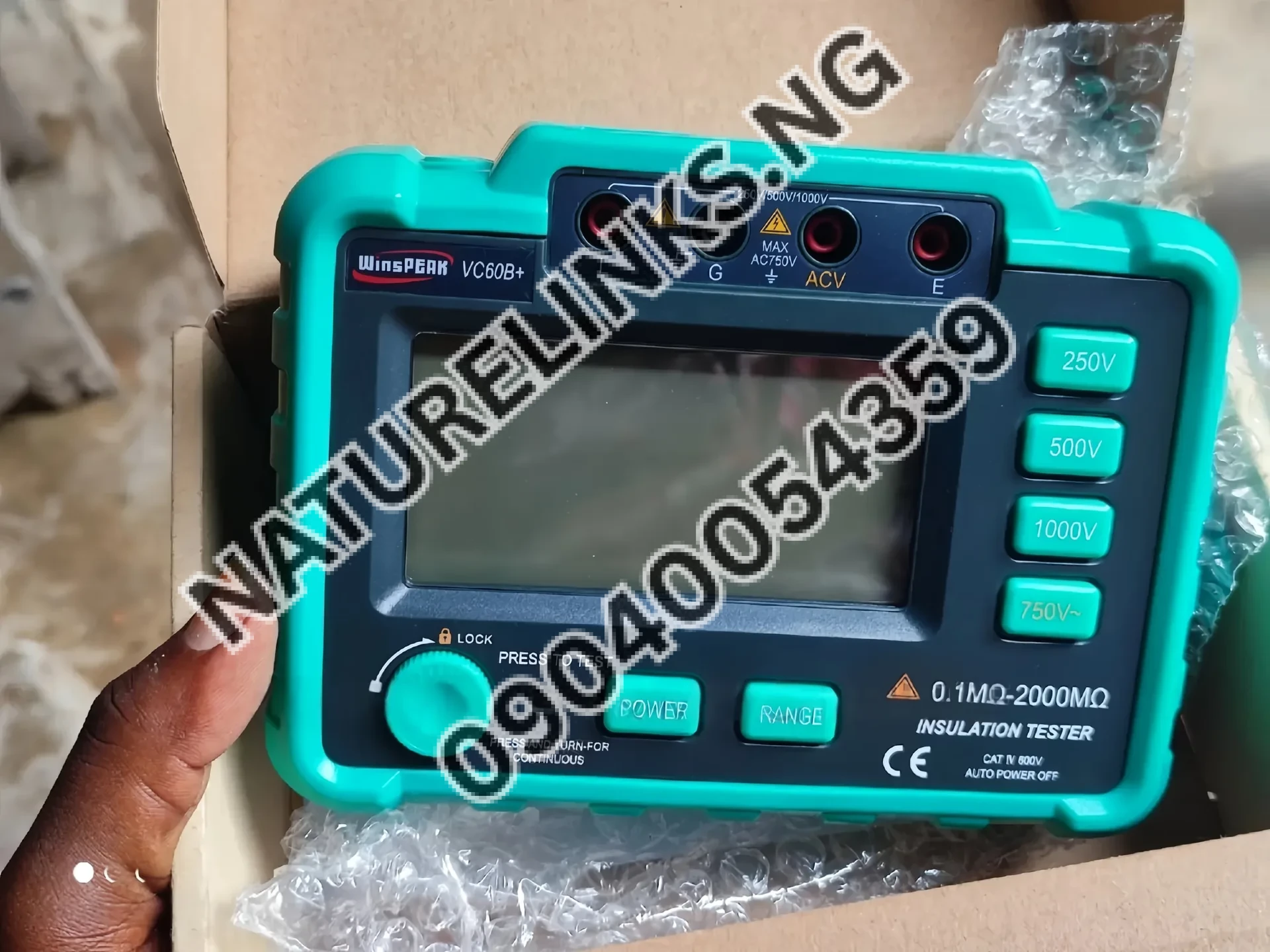 Winspeak Insulation Tester Price in Nigeria Winspeak Insulation Tester Price in Nigeria Alaba Price