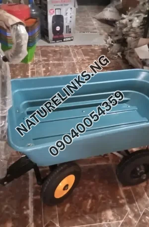 4 Tyres Garden Wheel Barrow Carrier Truck Price in Nigeria Alaba Price