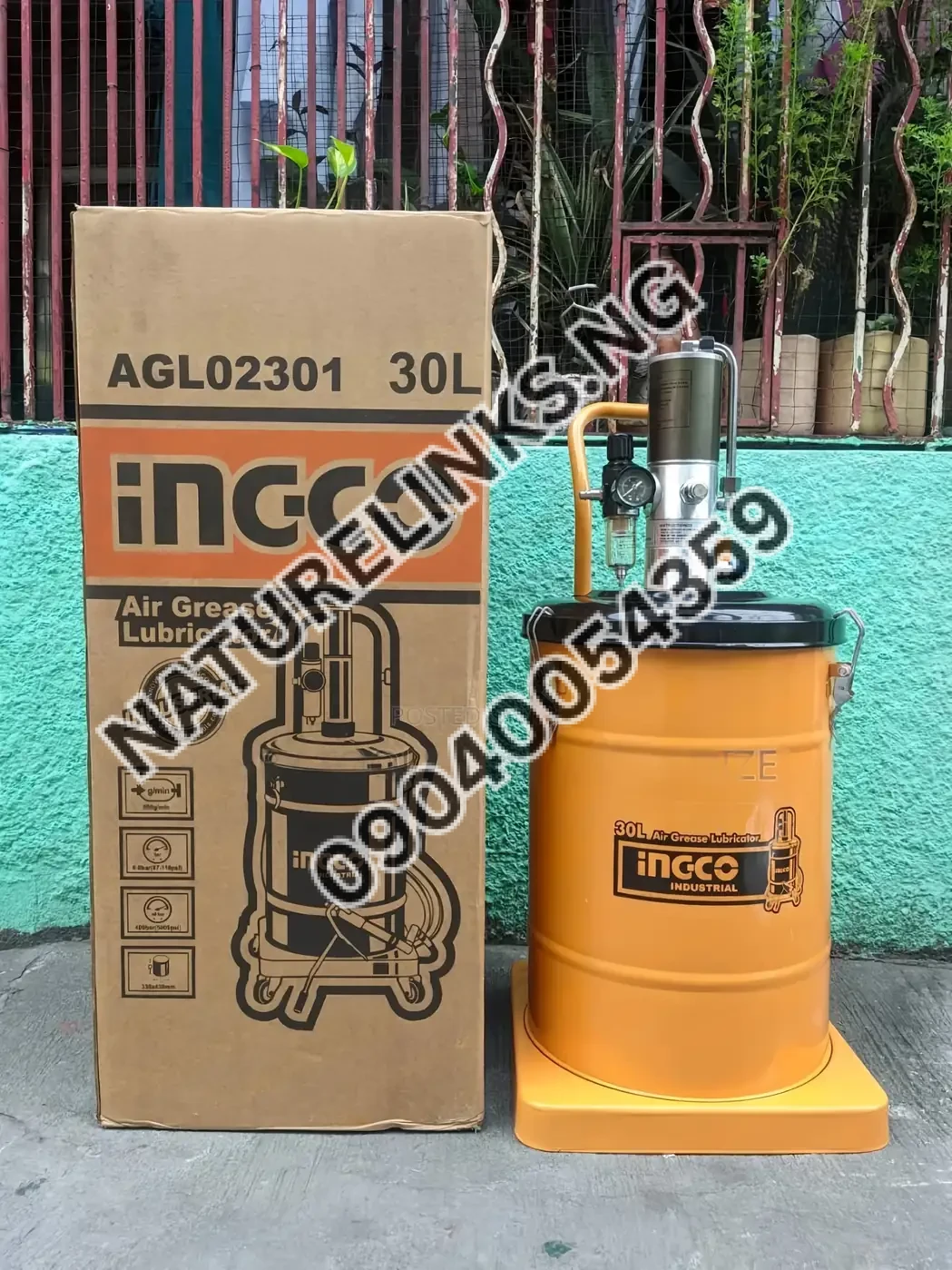 Ingco Air Grease Pump 30 Litre Price in Nigeria Ingco Air Grease Pump 30 Litre Price in Nigeria Alaba Price