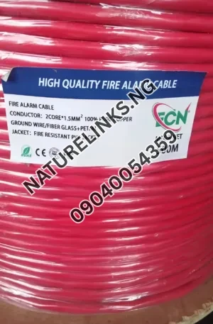 Fire Alarm Cable 500M 2core 1.5mm 500m Pure Corper Price in Nigeria Alaba Price