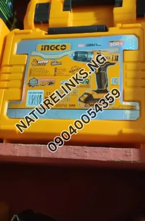 Ingco 20v Cordless Drill Price in Nigeria Alaba Price