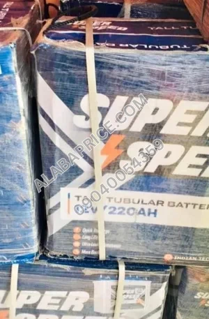 Super Speed Battery Indian Technology 12v/220A Price in Nigeria Alaba Price