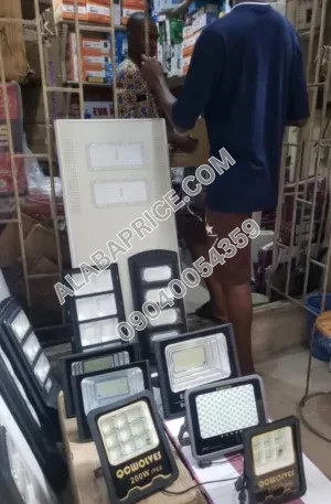 Street Lights Price in Nigeria Alaba Price
