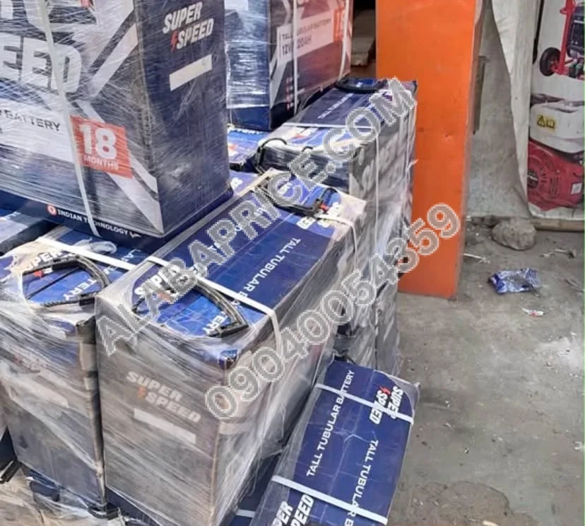 Super Speed Battery 12v220a Price in Nigeria Super Speed Battery 12v220a Price in Nigeria Alaba Price
