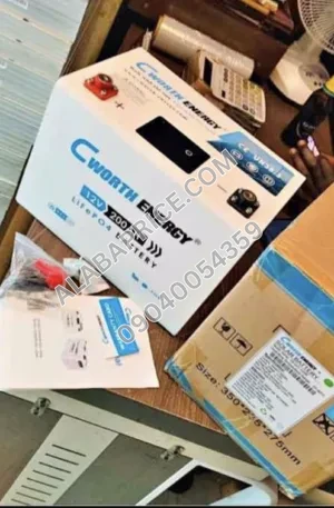 Cworth Energy Solar 200Ah 12V Price in Nigeria Alaba Price