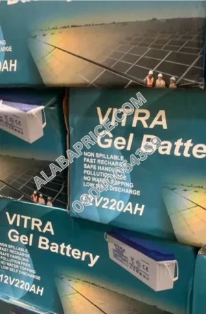 12v220a Vitra Battery Price in Nigeria Alaba Price