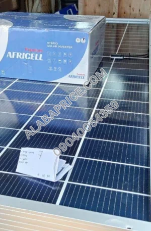 7.5kWh 48V Africell Lithium Battery and 6kVA Hybrid Inverter Price in Nigeria Alaba Price