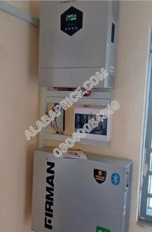 5kWh Firman Lithium Battery and 6kVA Hybrid Inverter Price in Nigeria Alaba Price