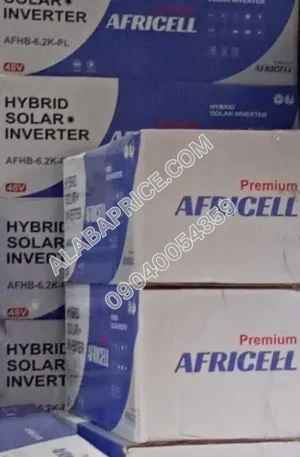 Africell Hybrid Inverter 6.2kVA Price in Nigeria Alaba Price