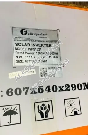 10kva Inverter IVPS Felicity Product Price in Nigeria Alaba Price