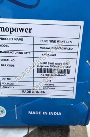 3.5kva 24v Inverter Mopower Product Price in Nigeria Alaba Price