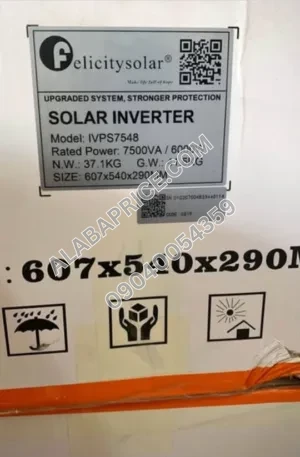 IVPS Felicity Inverter 7.5kva 48v Price in Nigeria Alaba Price